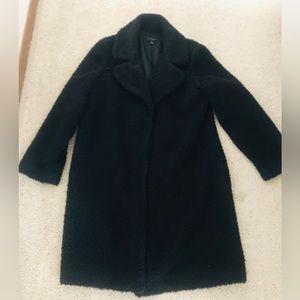 Beautiful Black Teddy Bear Coat